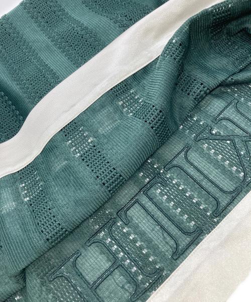 KITH（キス）KITH (キス) Leon Short Sleeve Lace Combo Jersey グリーン サイズ:Ｍの古着・服飾アイテム