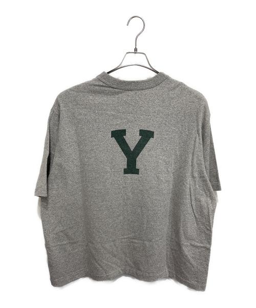 blurhms ROOTSTOCK（ブラームスルーツストック）blurhms ROOTSTOCK (ブラームスルーツストック) Cotton Rayon 88 12 Print Tee グレー サイズ:3の古着・服飾アイテム