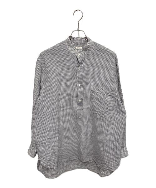 COMOLI（コモリ）COMOLI (コモリ) KHADIプルオーバーシャツ グレー サイズ:2の古着・服飾アイテム