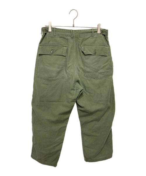 US ARMY（ユーエスアーミー）US ARMY (ユーエスアーミー) OG-107ベイカーパンツ オリーブ サイズ:36×34×（裾上げ処理有）の古着・服飾アイテム