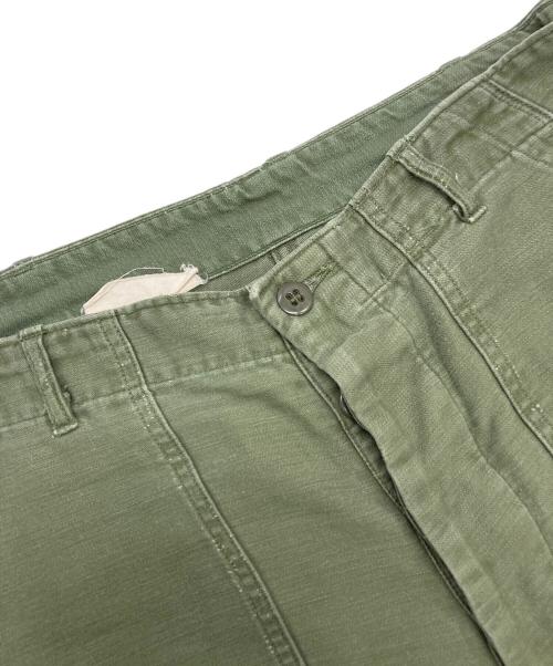 US ARMY（ユーエスアーミー）US ARMY (ユーエスアーミー) OG-107ベイカーパンツ オリーブ サイズ:36×34×（裾上げ処理有）の古着・服飾アイテム