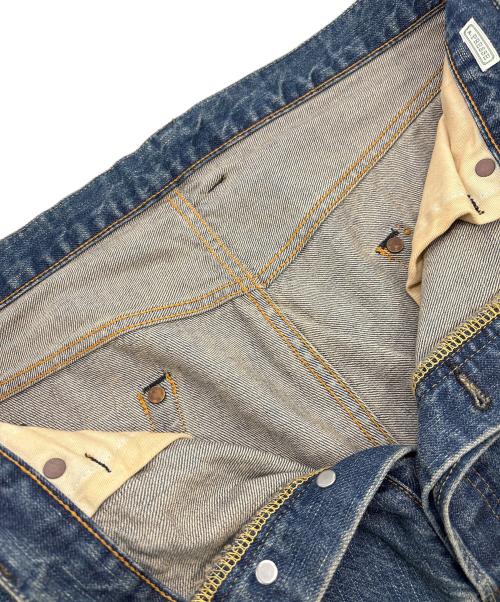 A.PRESSE（アプレッセ）A.PRESSE (アプレッセ) Washed Denim Wide Pants インディゴ サイズ:36の古着・服飾アイテム