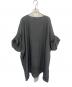 mizuiro-ind（ミズイロインド）の古着「半袖ドルマンワンピース」｜ブラック