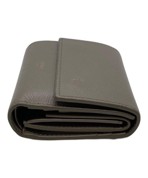 CELINE（セリーヌ）CELINE (セリーヌ) スモールトリフォールドウォレット ベージュの古着・服飾アイテム