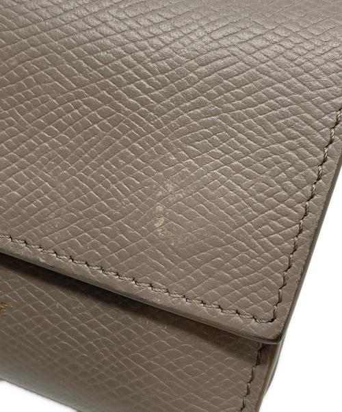 CELINE（セリーヌ）CELINE (セリーヌ) スモールトリフォールドウォレット ベージュの古着・服飾アイテム