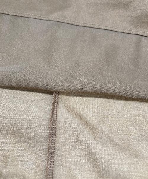 anuans（アニュアンス）anuans (アニュアンス) ボウタイシアーカットトップス ブラウン サイズ:FREEの古着・服飾アイテム