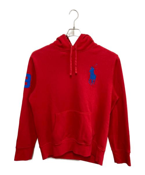 POLO RALPH LAUREN（ポロ・ラルフローレン）POLO RALPH LAUREN (ポロ・ラルフローレン) ビッグポニーパーカー レッド サイズ:Lの古着・服飾アイテム