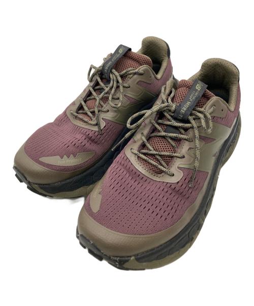 NEW BALANCE（ニューバランス）new balance (ニューバランス) Fresh Foam More Trail v3 カーキ×パープル サイズ:US9.5/UK8.5/EUR42.5の古着・服飾アイテム