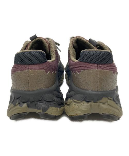 NEW BALANCE（ニューバランス）new balance (ニューバランス) Fresh Foam More Trail v3 カーキ×パープル サイズ:US9.5/UK8.5/EUR42.5の古着・服飾アイテム