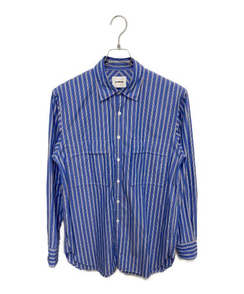 :colon（コロン）:colon (コロン) CTN Broad W-Pocket SH ブルー サイズ:1の古着・服飾アイテム