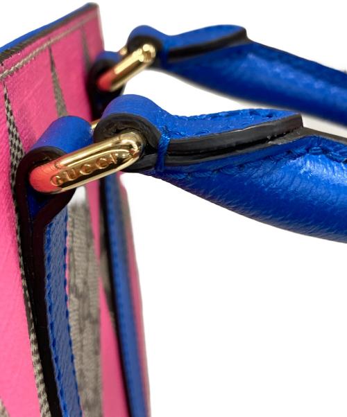 GUCCI（グッチ）GUCCI (グッチ) 2WAYハンドバッグ ピンクベージュの古着・服飾アイテム