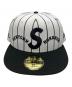 SUPREME (シュプリーム) New Era (ニューエラ) Homerun S LOGO ホワイト×ブラック サイズ:58.7㎝　7 3/8：10000円