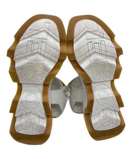 SOREL（ソレル）SOREL (ソレル) キネティックインパクト ワイストラップハイサンダル ホワイト サイズ:24ｃｍの古着・服飾アイテム
