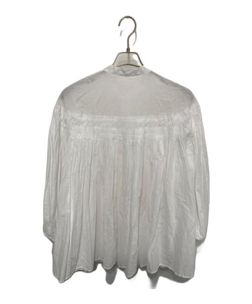 JOURNAL STANDARD（ジャーナルスタンダード）JOURNAL STANDARD (ジャーナルスタンダード) ボイルピンタックブラウス ホワイト サイズ:FREEの古着・服飾アイテム