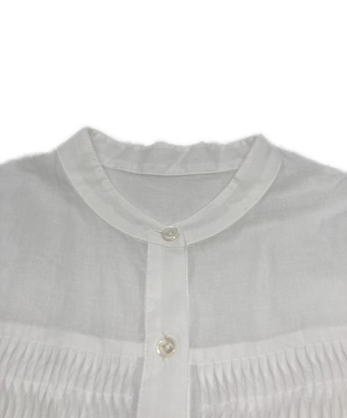 JOURNAL STANDARD（ジャーナルスタンダード）JOURNAL STANDARD (ジャーナルスタンダード) ボイルピンタックブラウス ホワイト サイズ:FREEの古着・服飾アイテム