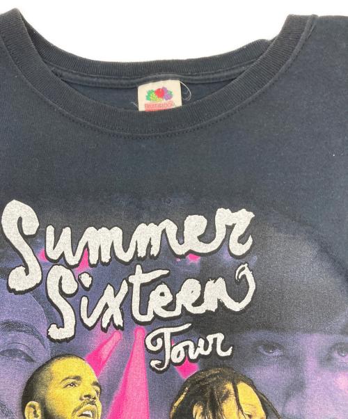 FRUIT OF THE LOOM（フルーツオブザルーム）FRUIT OF THE LOOM (フルーツオブザルーム) ツアーTシャツ ブラック サイズ:Lの古着・服飾アイテム