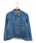 Adam et Rope（アダム エ ロペ）の古着「コットン ビッグシルエット デニム ジャケット」｜インディゴ