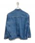 Adam et Rope (アダム エ ロペ) コットン ビッグシルエット デニム ジャケット インディゴ サイズ:Ｍ：9000円