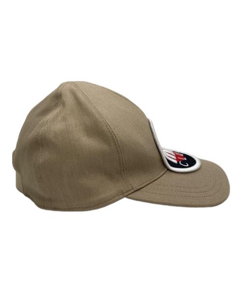 MIU MIU（ミュウミュウ）MIU MIU (ミュウミュウ) キャップ ベージュ サイズ:Ｓの古着・服飾アイテム