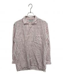 INDIVIDUALIZED SHIRTS×TOMORROW LAND（インディビジュアライズドシャツ×トゥモローランド）の古着「リネンシャツ」｜ピンク