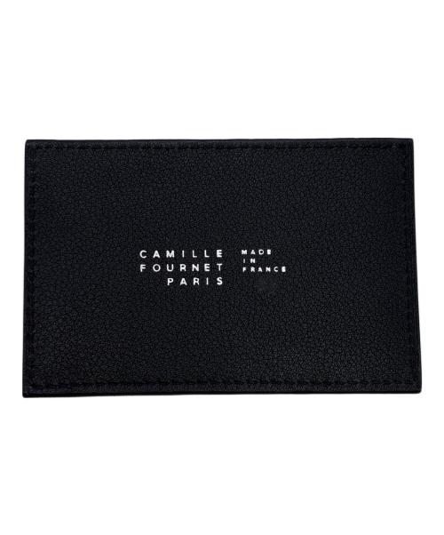 CAMILLE FOURNET PARIS（カミーユフォルネ）CAMILLE FOURNET PARIS (カミーユフォルネ) カードケース ブラックの古着・服飾アイテム