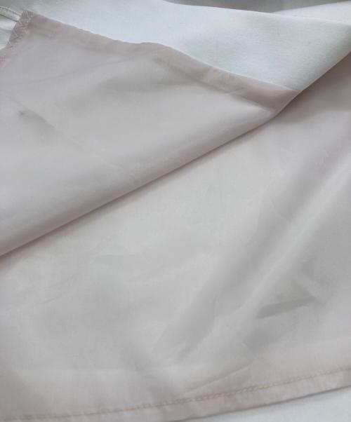 La boutique BonBon（ラブティックボンボン）La boutique BonBon (ラブティックボンボン) ラッフルキャミワンピース ホワイト サイズ:FREEの古着・服飾アイテム