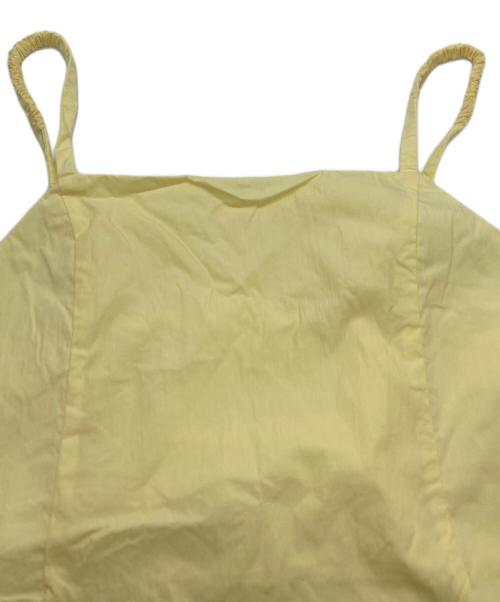 La boutique BonBon（ラブティックボンボン）La boutique BonBon (ラブティックボンボン) ティアードキャミワンピース イエロー サイズ:FREEの古着・服飾アイテム