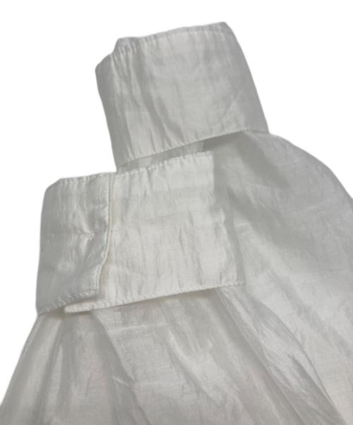 La boutique BonBon（ラブティックボンボン）La boutique BonBon (ラブティックボンボン) シアークロップドシャツ ホワイト サイズ:FREEの古着・服飾アイテム