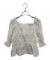 La boutique BonBon (ラブティックボンボン) シャーリングギャザーブラウス ホワイト サイズ:FREE：8000円