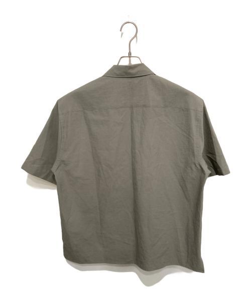 UNITED ARROWS（ユナイテッドアローズ）UNITED ARROWS (ユナイテッドアローズ) KOMATSU PACK キャンプカラー ショートスリーブ シャツ ベージュ サイズ:Ｍの古着・服飾アイテム