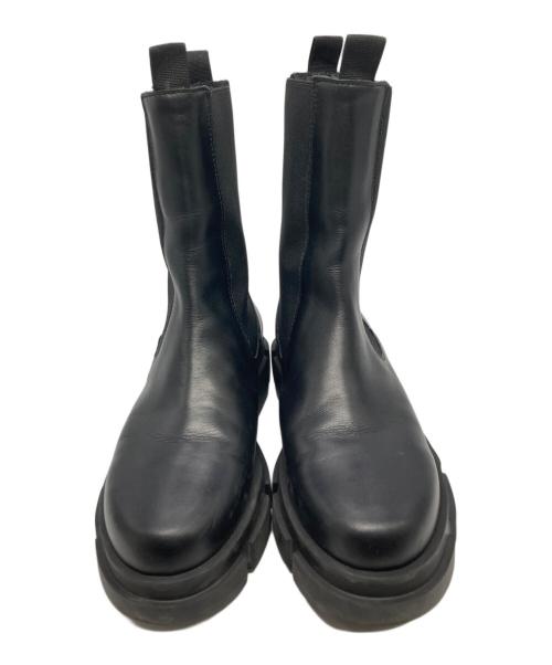 PELLICO SUNNY（ペリーコサニー）PELLICO SUNNY (ペリーコサニー) ボリュームソール サイドゴアブーツ ブラック サイズ:37の古着・服飾アイテム