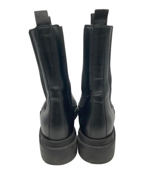 PELLICO SUNNY（ペリーコサニー）PELLICO SUNNY (ペリーコサニー) ボリュームソール サイドゴアブーツ ブラック サイズ:37の古着・服飾アイテム