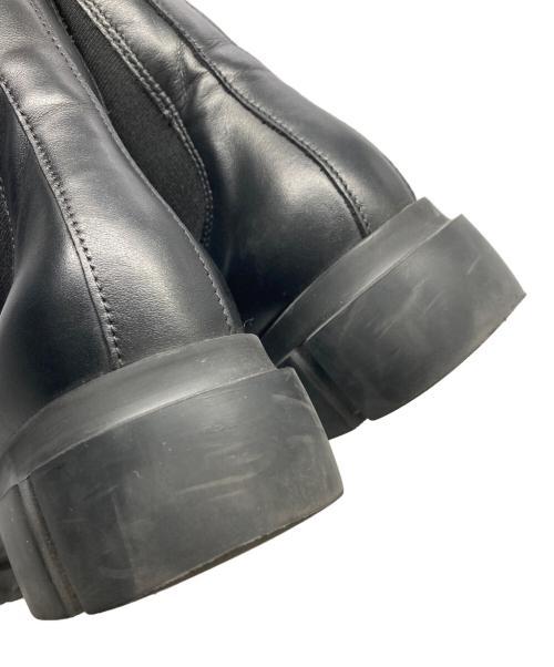 PELLICO SUNNY（ペリーコサニー）PELLICO SUNNY (ペリーコサニー) ボリュームソール サイドゴアブーツ ブラック サイズ:37の古着・服飾アイテム