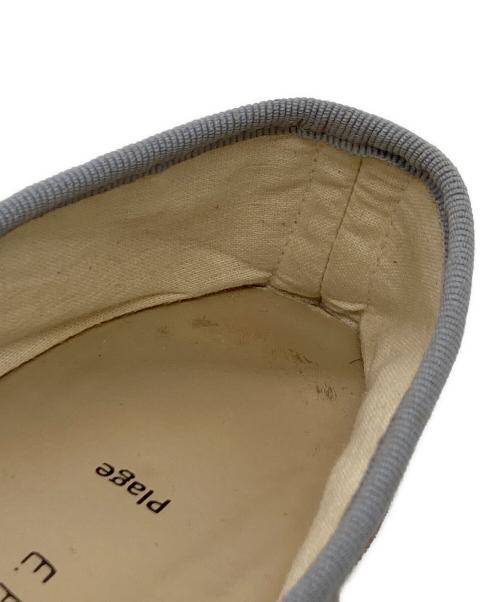 E.PORSELLI（ポルセリ）E.PORSELLI (ポルセリ) バレエシューズ シルバー サイズ:不明の古着・服飾アイテム