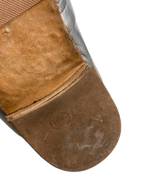 E.PORSELLI（ポルセリ）E.PORSELLI (ポルセリ) バレエシューズ シルバー サイズ:不明の古着・服飾アイテム