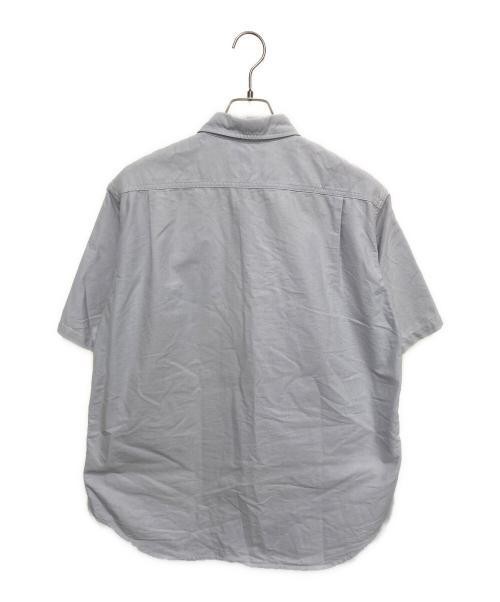 THE NORTHFACE PURPLELABEL（ザ・ノースフェイス パープルレーベル）THE NORTHFACE PURPLELABEL (ザ・ノースフェイス パープルレーベル) コットンポリエステルオックスハーフスリーブシャツ グレー サイズ:Ｍの古着・服飾アイテム