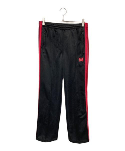 Needles（ニードルズ）Needles (ニードルズ) ストレートトラックパンツ ブラック×ピンク サイズ:Ｓの古着・服飾アイテム