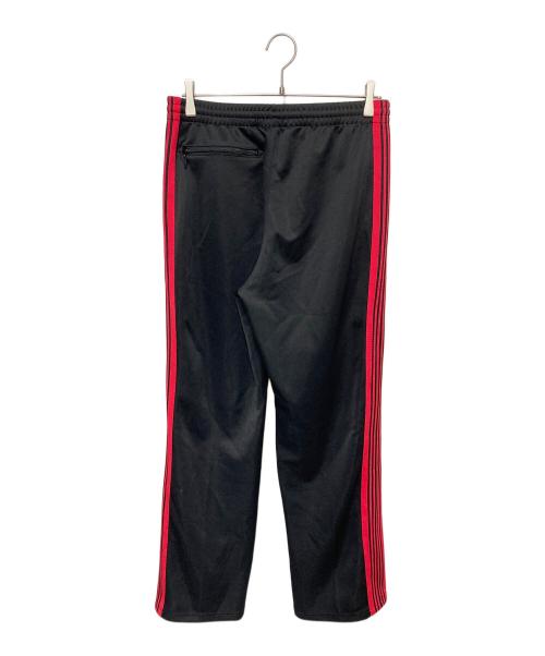 Needles（ニードルズ）Needles (ニードルズ) ストレートトラックパンツ ブラック×ピンク サイズ:Ｓの古着・服飾アイテム