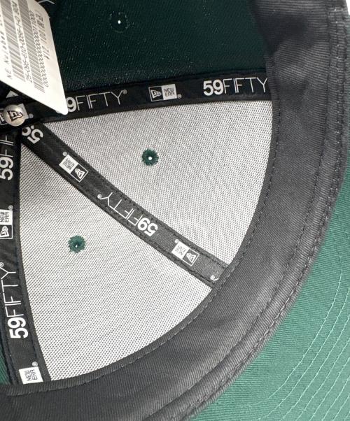 New Era（ニューエラ）New Era (ニューエラ) キャップ グリーン サイズ:7 2/1の古着・服飾アイテム
