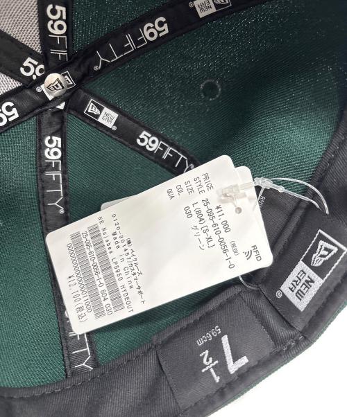 New Era（ニューエラ）New Era (ニューエラ) キャップ グリーン サイズ:7 2/1の古着・服飾アイテム