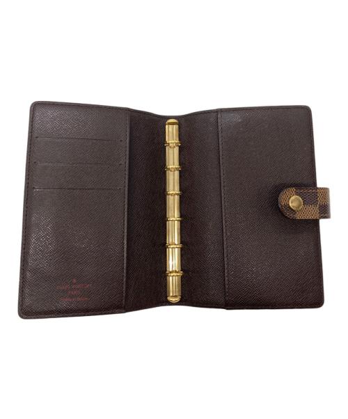 LOUIS VUITTON（ルイ ヴィトン）LOUIS VUITTON (ルイ ヴィトン) 手帳カバー / アジェンダPM / ダミエ ブラウンの古着・服飾アイテム