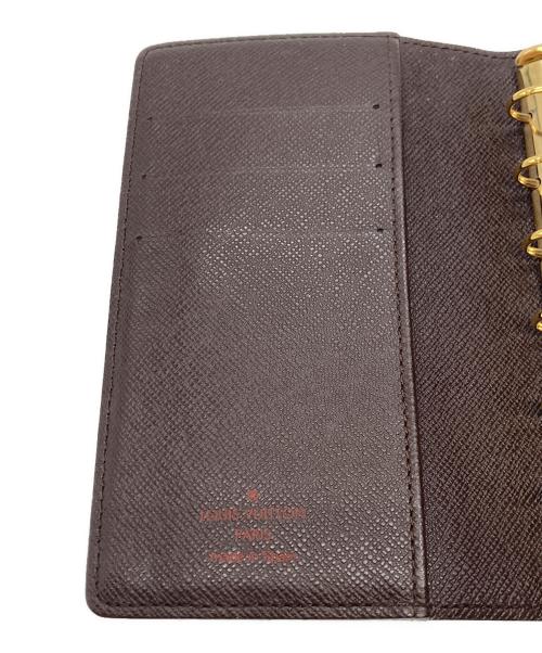 LOUIS VUITTON（ルイ ヴィトン）LOUIS VUITTON (ルイ ヴィトン) 手帳カバー / アジェンダPM / ダミエ ブラウンの古着・服飾アイテム