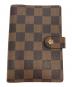 LOUIS VUITTON（ルイ ヴィトン）の古着「手帳カバー / アジェンダPM / ダミエ」｜ブラウン