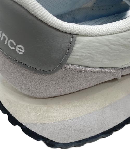 NEW BALANCE（ニューバランス）NEW BALANCE (ニューバランス) ローカットスニーカー グレー×ホワイト サイズ:23.5㎝の古着・服飾アイテム