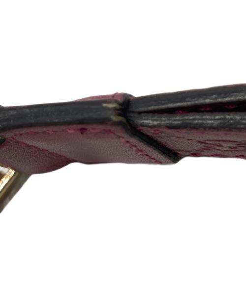 GUCCI（グッチ）GUCCI (グッチ) レザーキーリング ピンクの古着・服飾アイテム