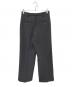 Spick and Span (スピックアンドスパン) ダブルクロスツータックパンツ グレー サイズ:38：6000円