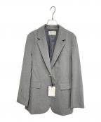 BARNYARDSTORMバンヤードストーム）の古着「ゴールドボタン テーラードジャケット」｜グレー