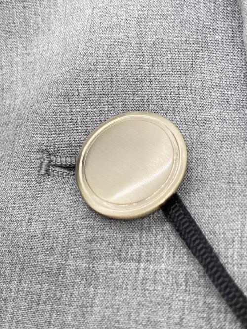 BARNYARDSTORM（バンヤードストーム）BARNYARDSTORM (バンヤードストーム) ゴールドボタン テーラードジャケット グレー サイズ:1 未使用品の古着・服飾アイテム