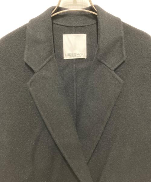 journal standard L'essage（ジャーナルスタンダード レサージュ）journal standard L'essage (ジャーナルスタンダード レサージュ) スーパー140ウール リバーベスト ブラック サイズ:表記なしの古着・服飾アイテム
