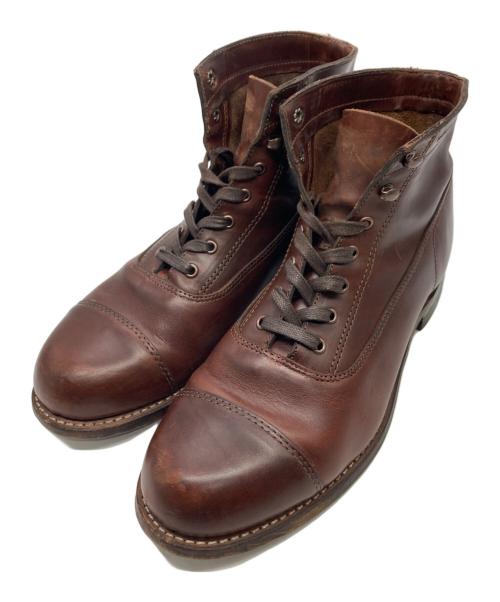 WOLVERINE（ウルヴァリン）WOLVERINE (ウルヴァリン) キャップトゥ 1000マイルブーツ ブラウン サイズ:9 1/2 Dの古着・服飾アイテム